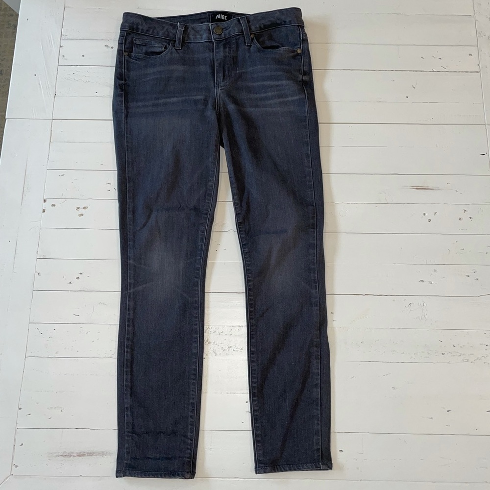 Gray PAIGE Verdugo Ultra Skinny Jeans
